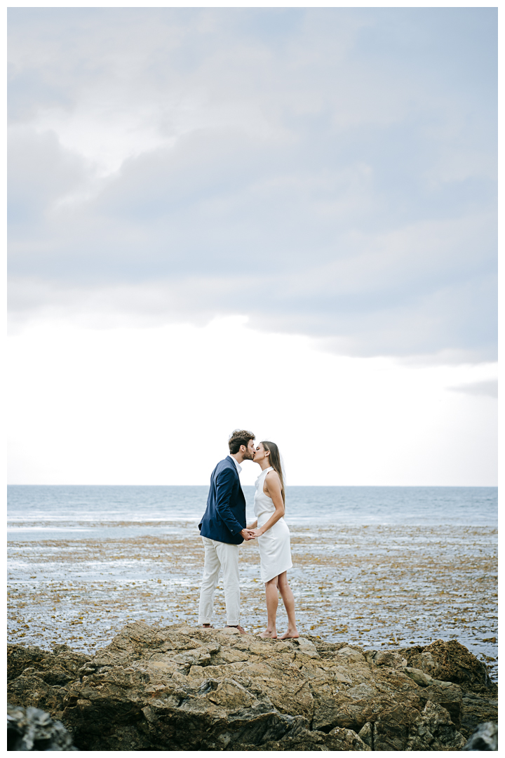 Engagement photos on Bluff Cove in Palos Verdes, Los Angeles, California