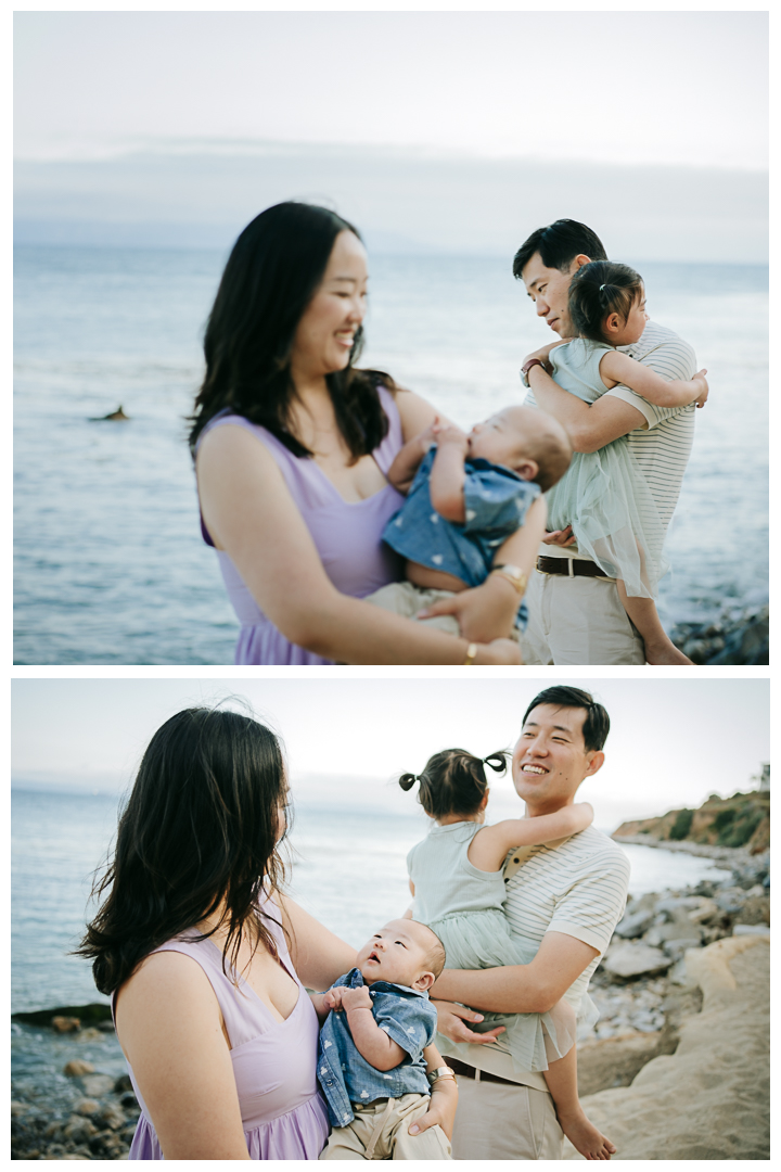 Family Photos at Terranea Resort and Beach in Palos Verdes, Los Angeles, California