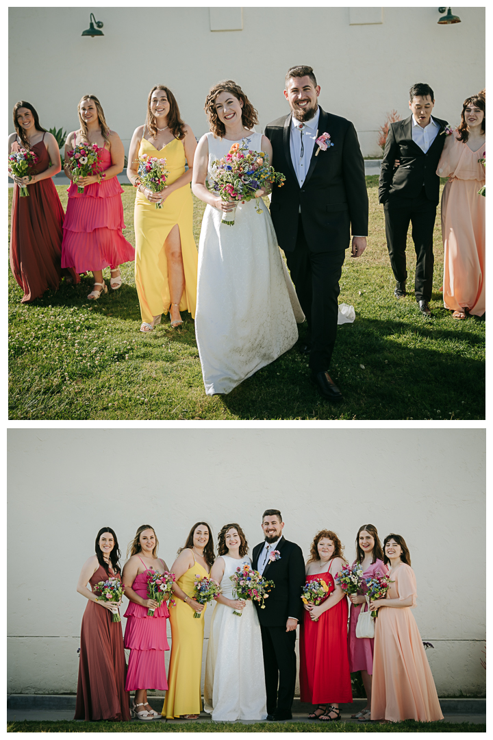 Wedding Ceremony and Reception at Cabrillo Beach Bathhouse in San Pedro, California