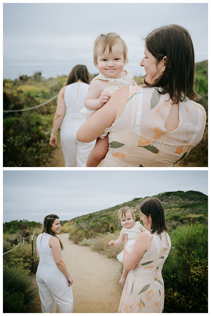 Multigenerational Family Photos at Point Dume in Malibu, Los Angeles, California