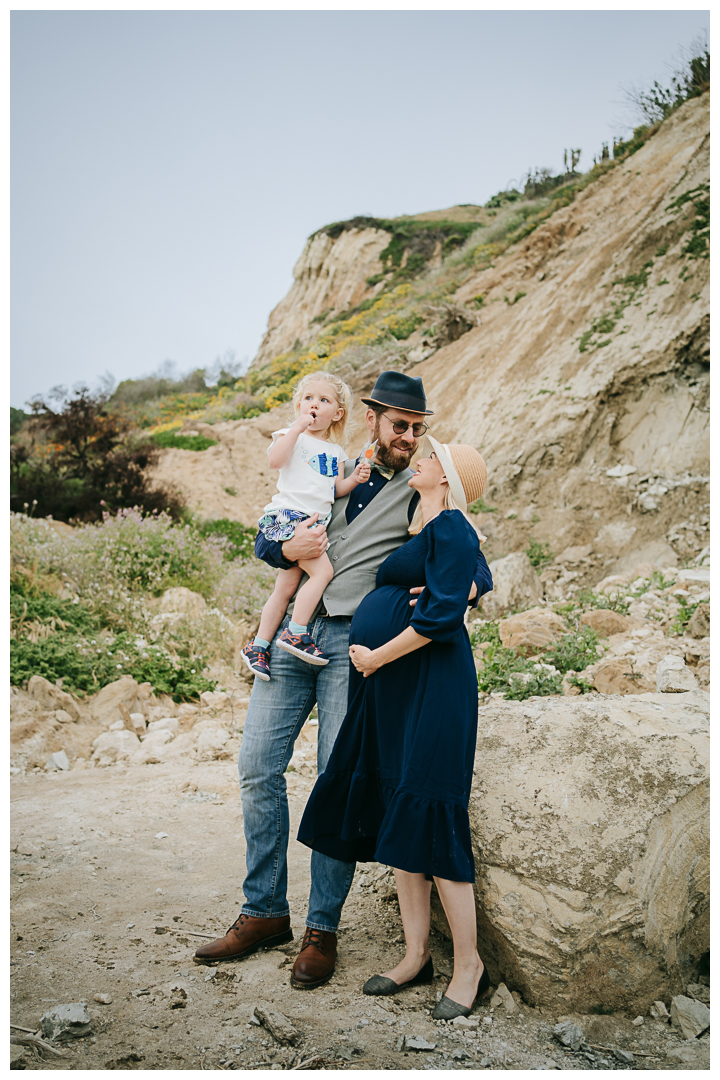 Maternity and Family Photoshoot in Palos Verdes, California