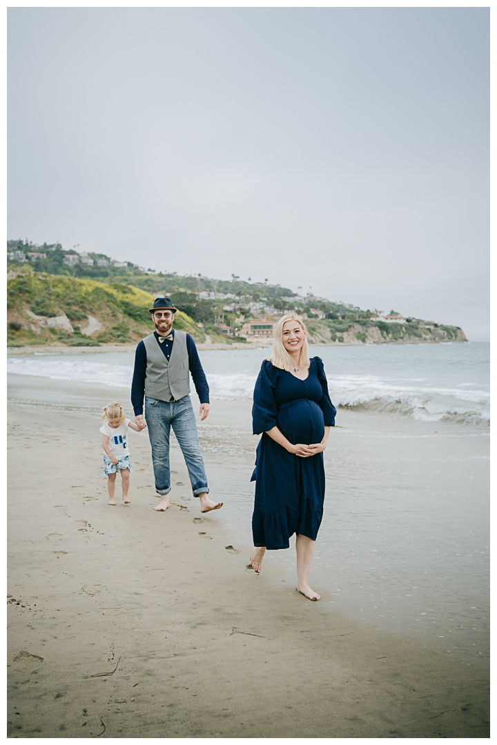 Maternity and Family Photoshoot in Palos Verdes, California