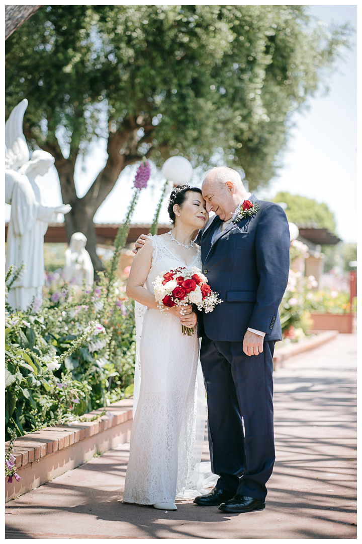 Wedding at St Margaret Mary Catholic Church and Westdrift Hotel in Los Angeles, California