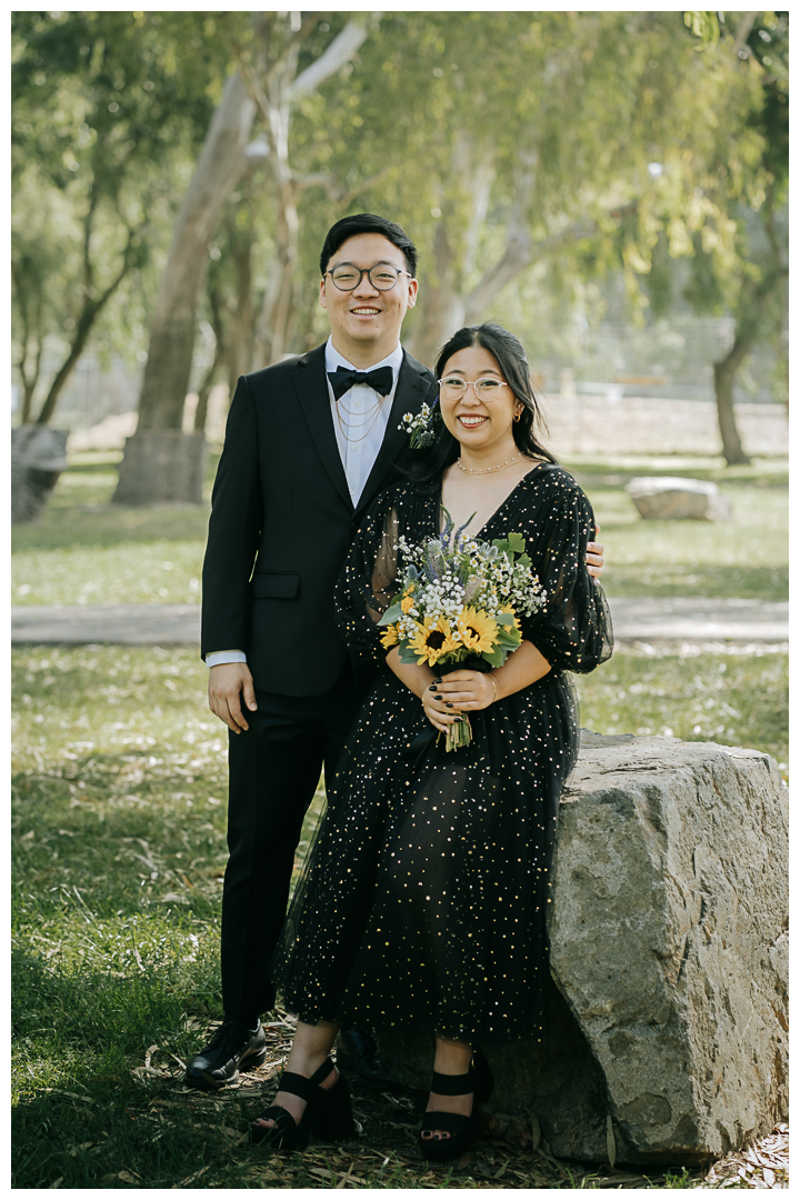 Micro Wedding at Huntington Central Park in Huntington Beach in Orange County, California