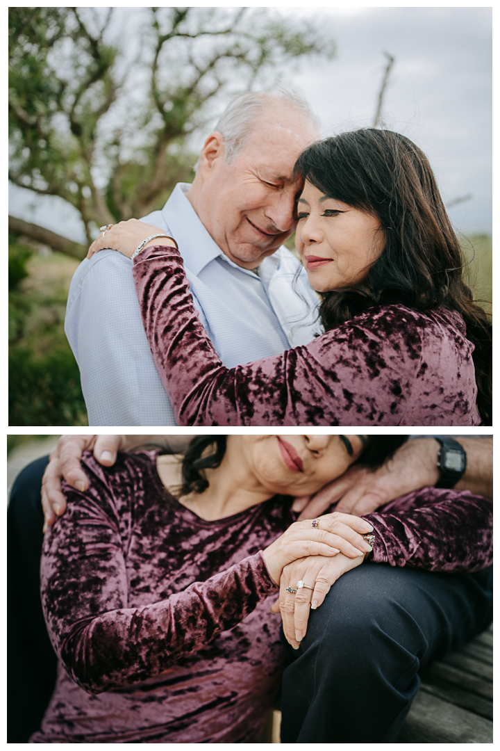 Engagement session at Point Vicente Lighthouse in Palos Verdes, Los Angeles, California