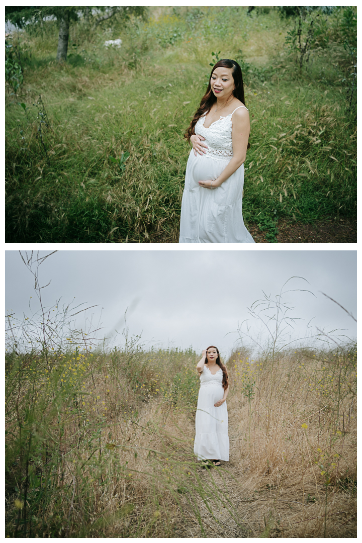 Outdoor Maternity Session in Palos Verdes, Los Angeles, California