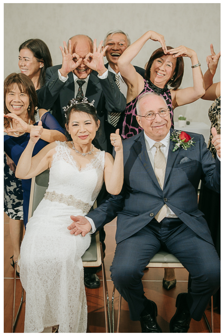 Wedding at St Margaret Mary Catholic Church and Westdrift Hotel in Los Angeles, California