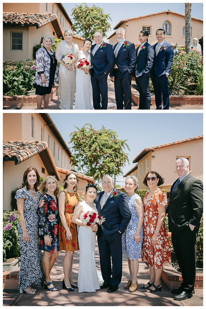 Wedding at St Margaret Mary Catholic Church and Westdrift Hotel in Los Angeles, California