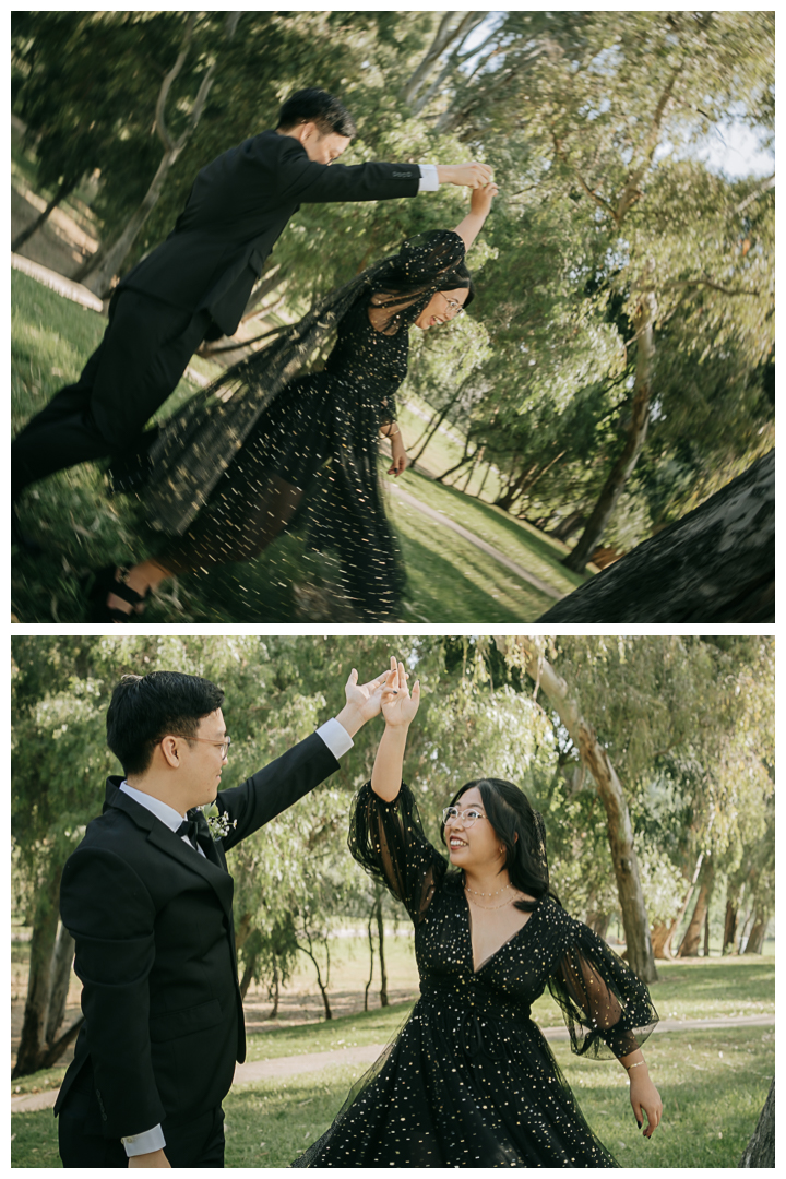 Micro Wedding at Huntington Central Park in Huntington Beach in Orange County, California