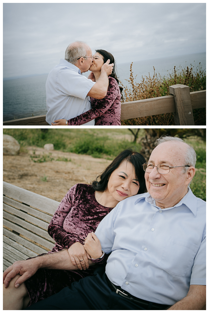 Engagement session at Point Vicente Lighthouse in Palos Verdes, Los Angeles, California