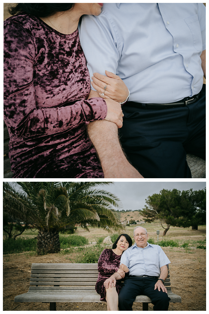 Engagement session at Point Vicente Lighthouse in Palos Verdes, Los Angeles, California