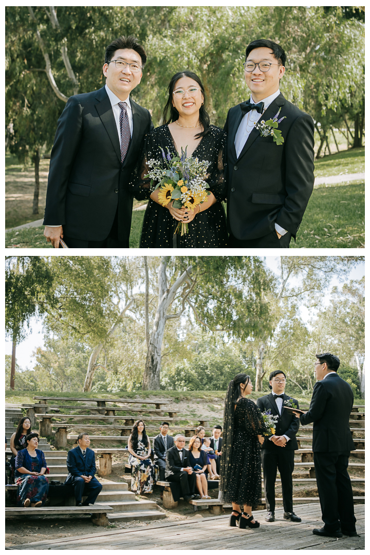 Micro Wedding at Huntington Central Park in Huntington Beach in Orange County, California