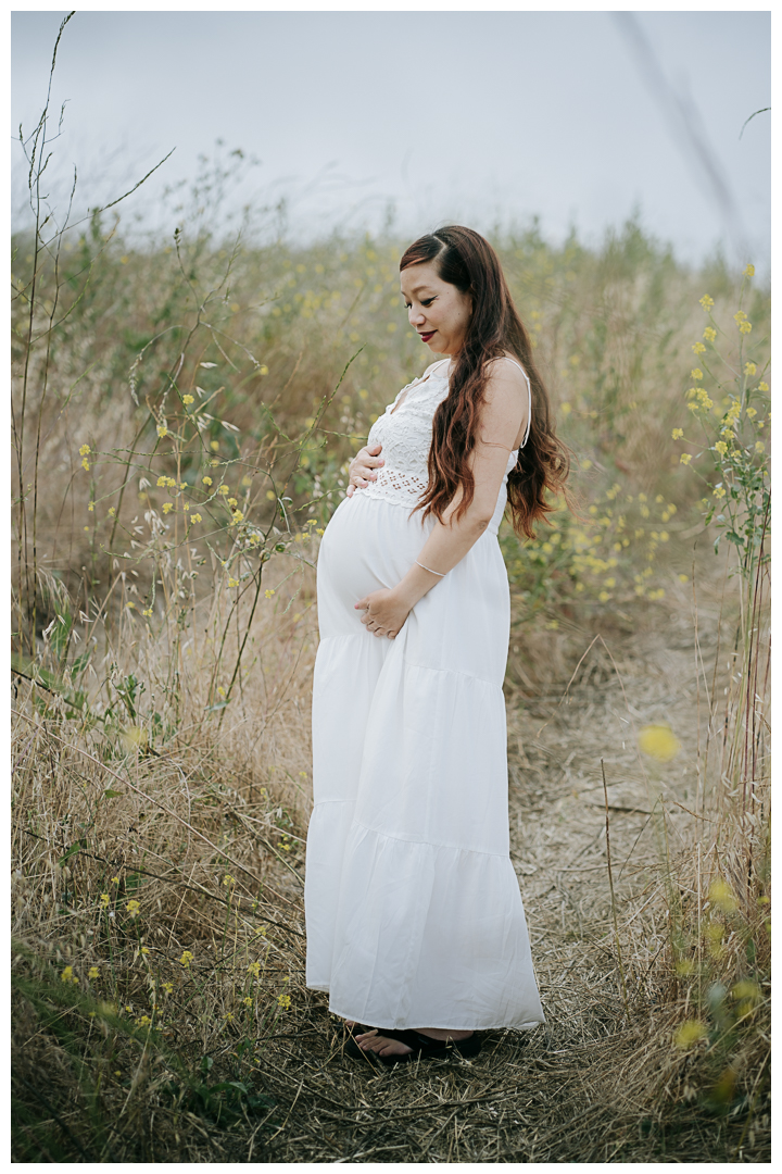 Outdoor Maternity Session in Palos Verdes, Los Angeles, California