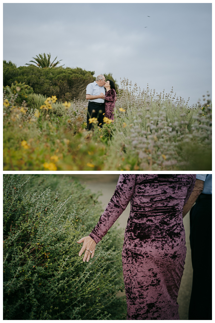 Engagement session at Point Vicente Lighthouse in Palos Verdes, Los Angeles, California