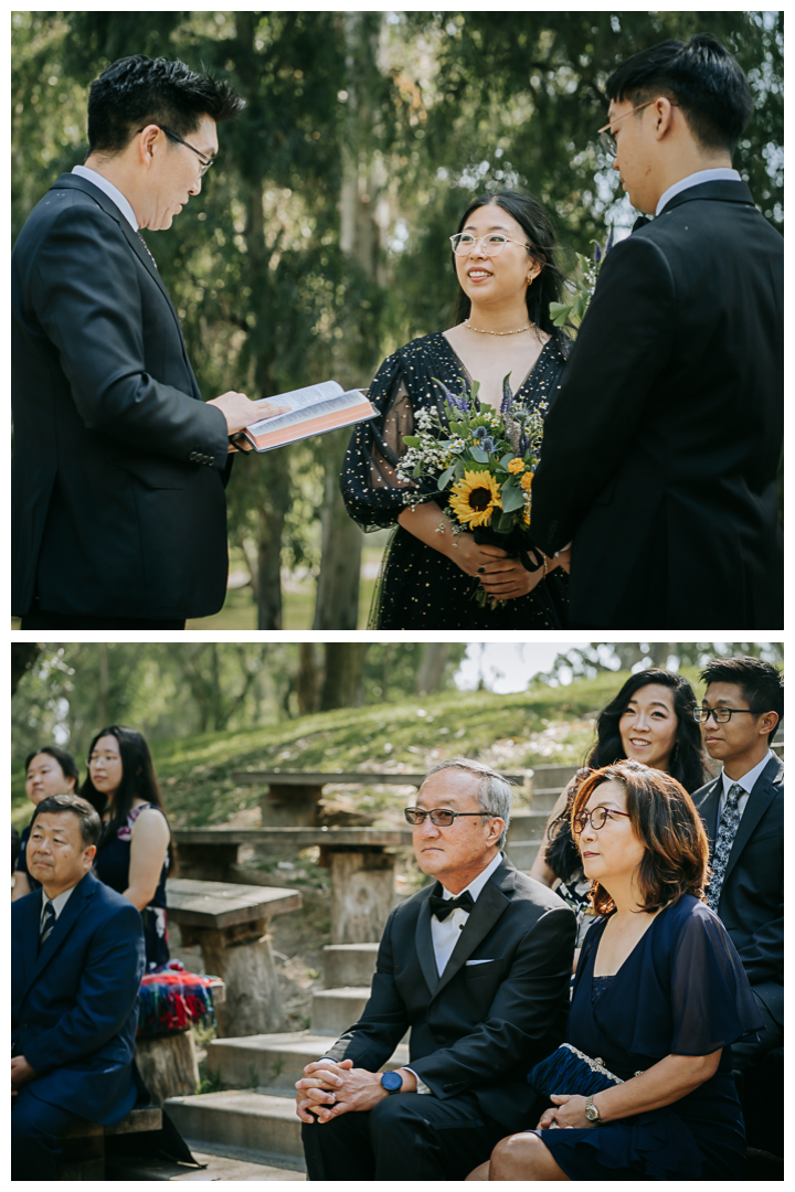 Micro Wedding at Huntington Central Park in Huntington Beach in Orange County, California