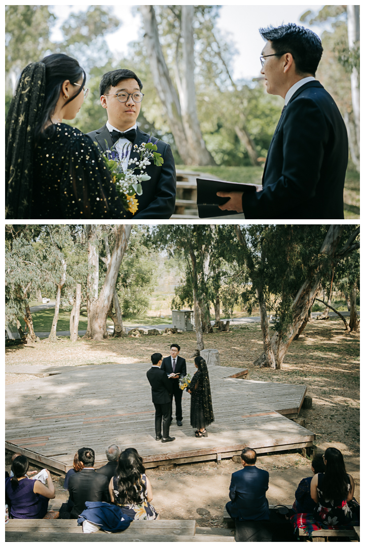 Micro Wedding at Huntington Central Park in Huntington Beach in Orange County, California