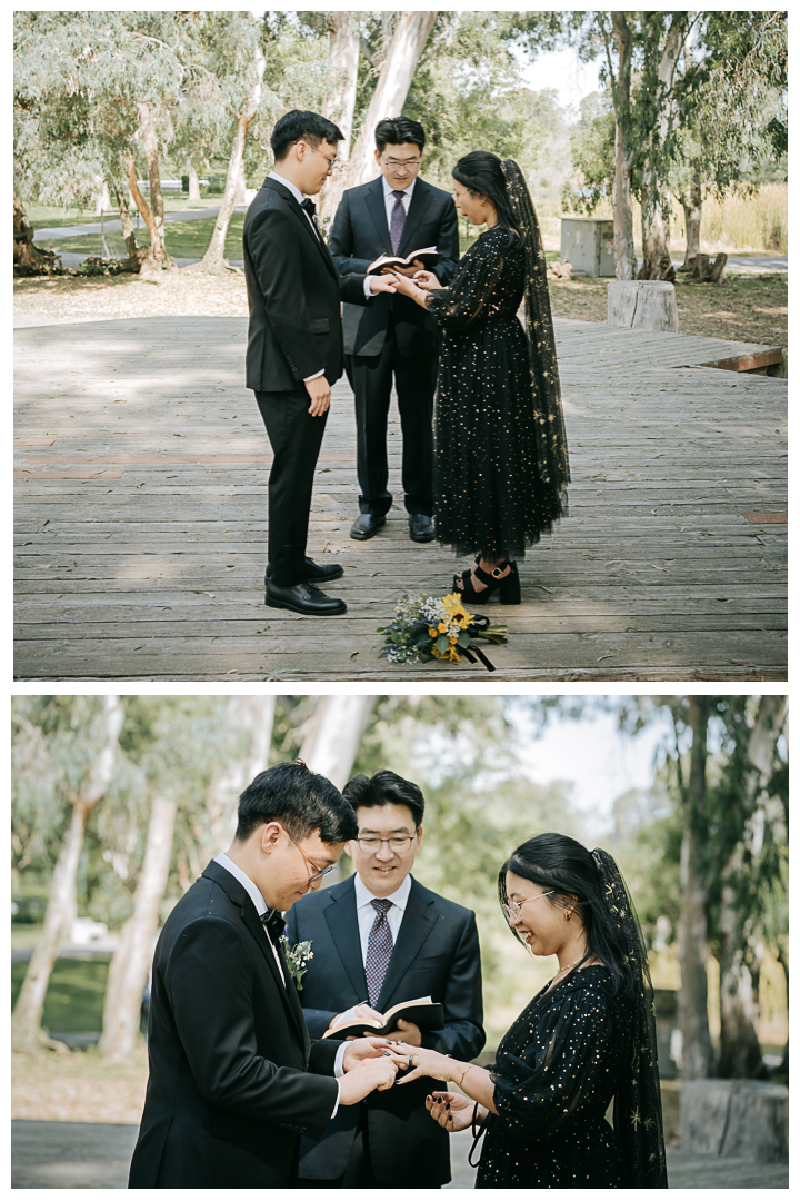 Micro Wedding at Huntington Central Park in Huntington Beach in Orange County, California