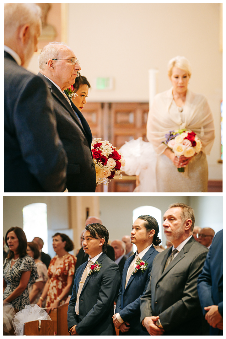 Wedding at St Margaret Mary Catholic Church and Westdrift Hotel in Los Angeles, California