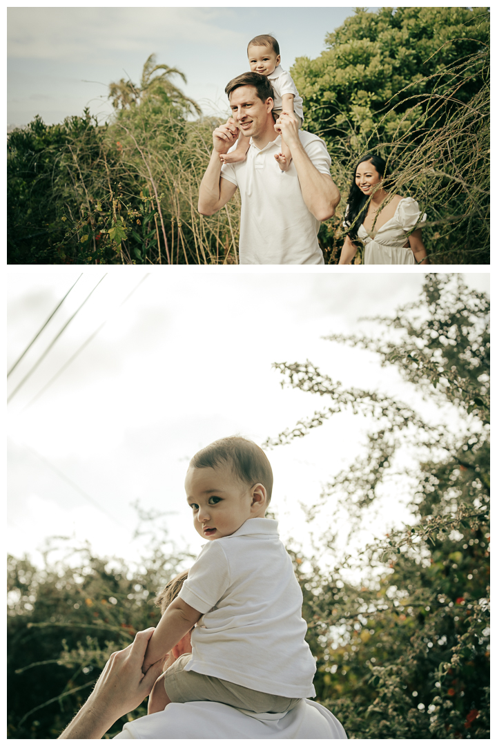 Family Photos with an infant in Palos Verdes, Los Angeles, California