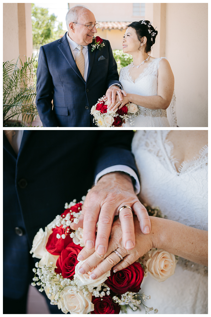 Wedding at St Margaret Mary Catholic Church and Westdrift Hotel in Los Angeles, California