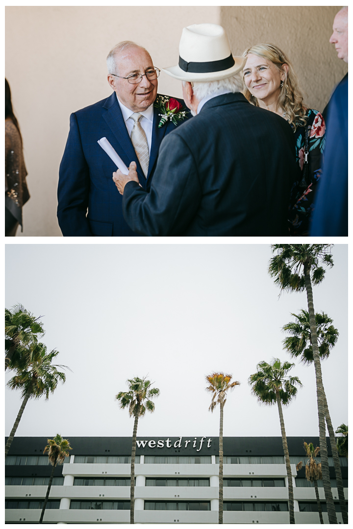 Wedding at St Margaret Mary Catholic Church and Westdrift Hotel in Los Angeles, California