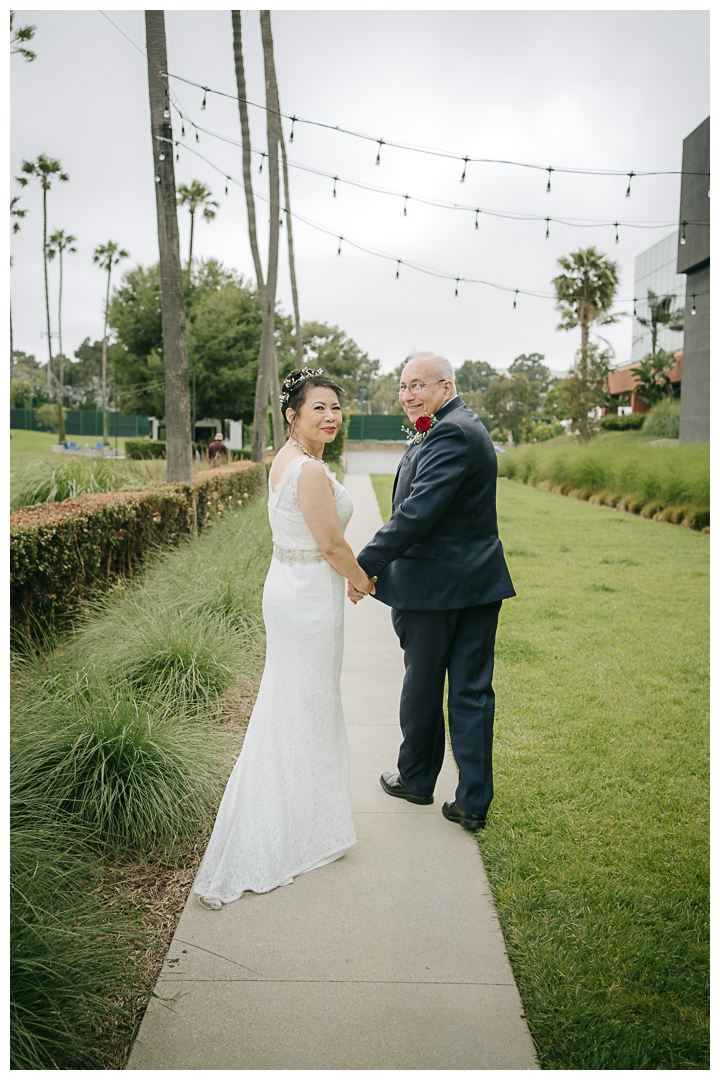 Wedding at St Margaret Mary Catholic Church and Westdrift Hotel in Los Angeles, California