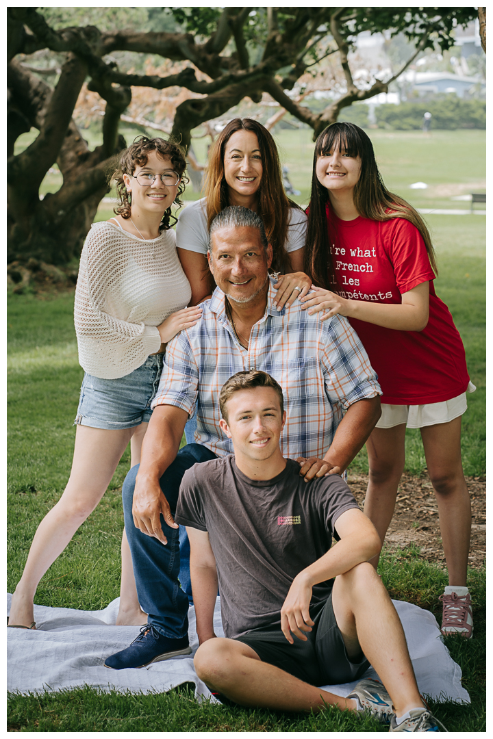 Family Photos at Valley Park, Hermosa Beach, Los Angeles, California