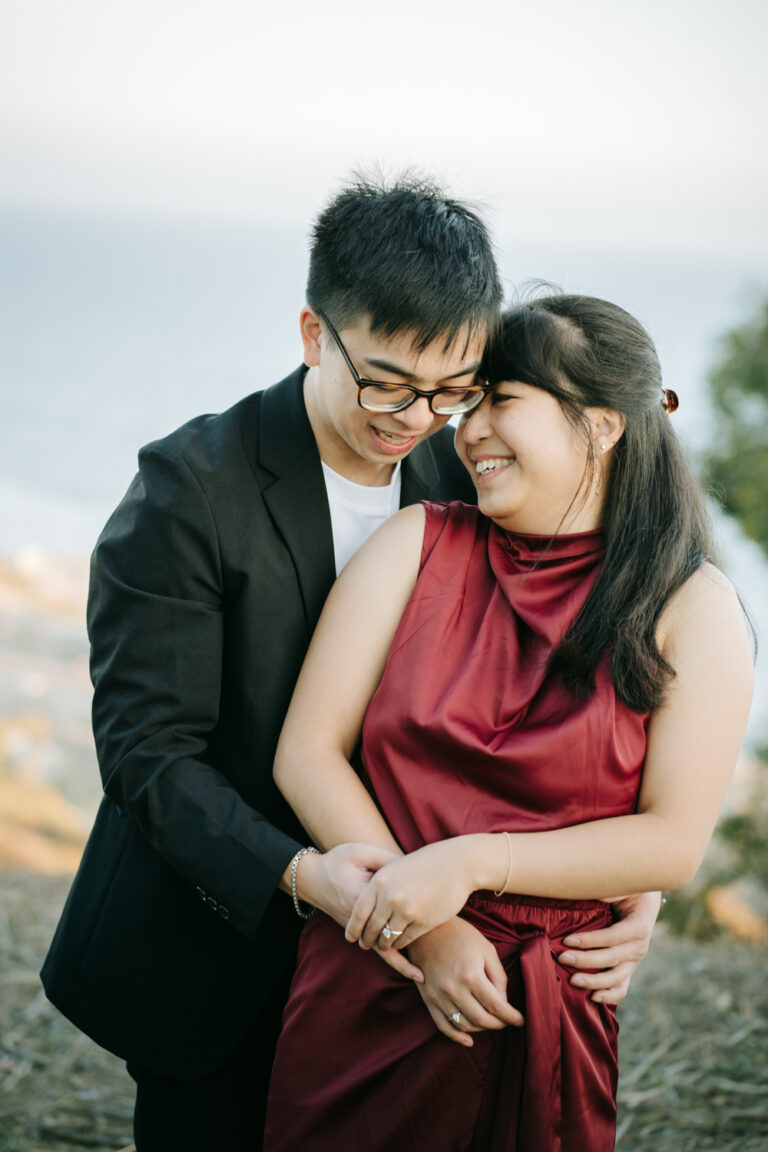 Surprise Proposal at The Point at the Bluff, Pacific Palisades, Los Angeles