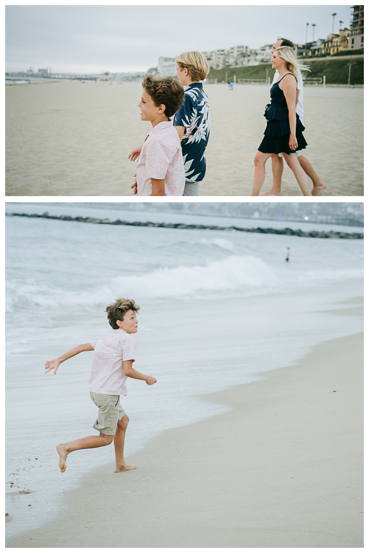 Family Photos at Redondo Beach in Los Angeles California