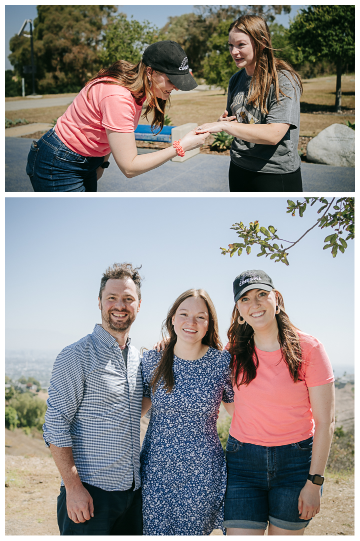 Surprise Proposal at Kenneth Hahn Park, Los Angeles, California