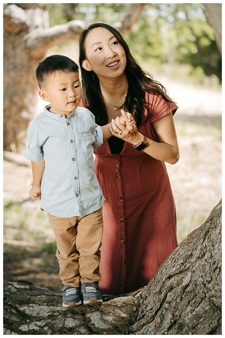 Family Photos at Hopkins Wilderness Park in Redondo Beach, Los Angeles, California