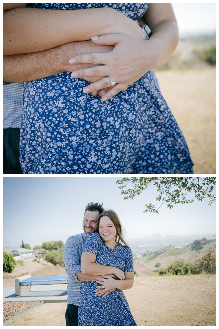 Surprise Proposal at Kenneth Hahn Park, Los Angeles, California