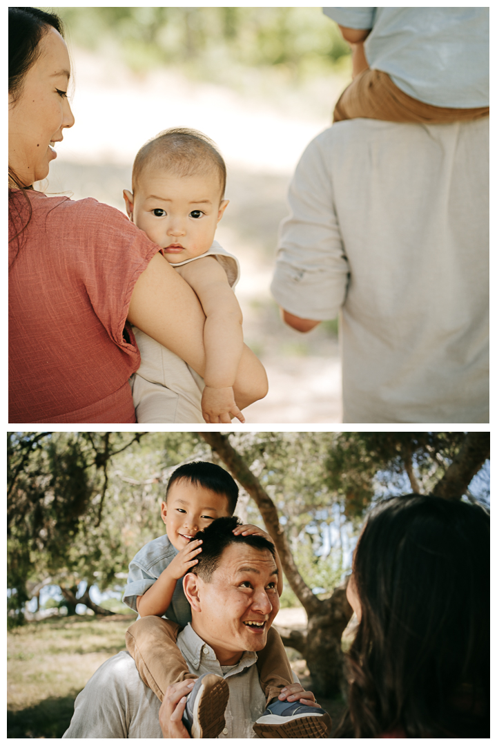 Family Photos at Hopkins Wilderness Park in Redondo Beach, Los Angeles, California