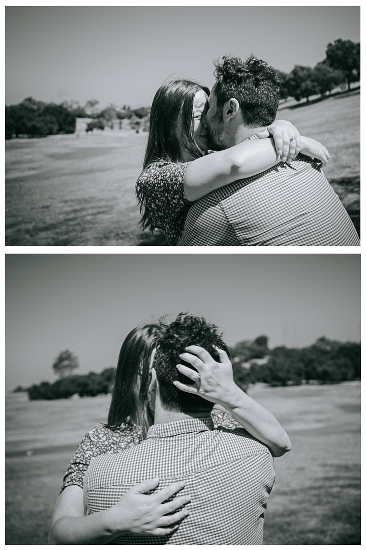 Surprise Proposal at Kenneth Hahn Park, Los Angeles, California