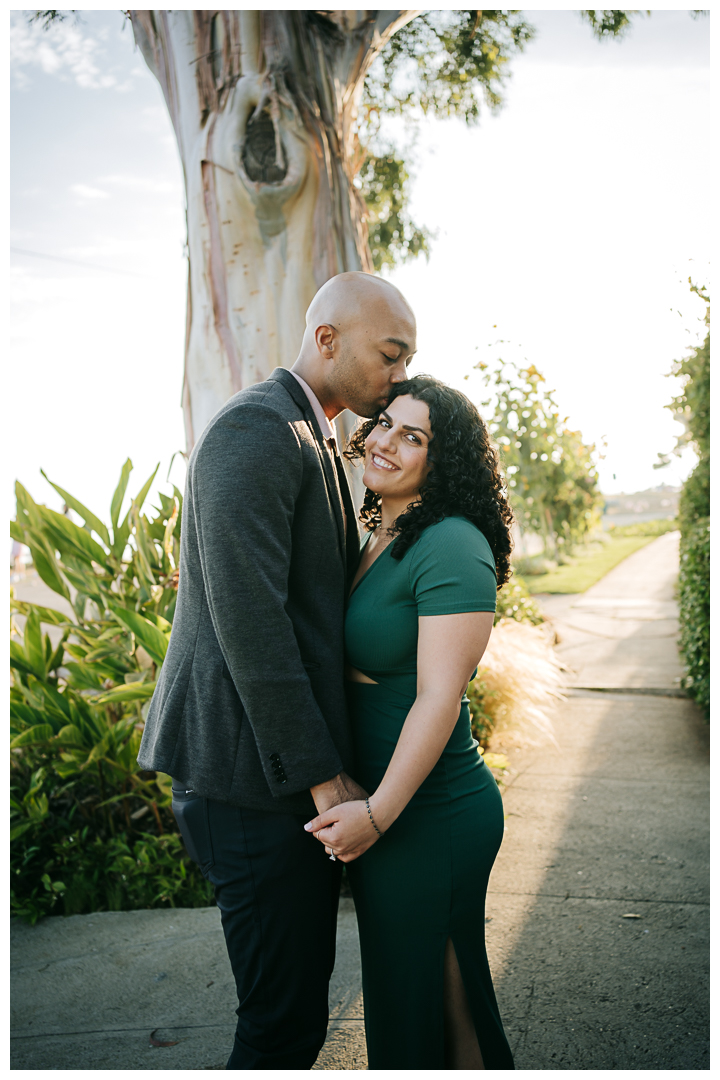 Surprise Proposal and Mini Engagement at Pacific Palisades, Los Angeles, California