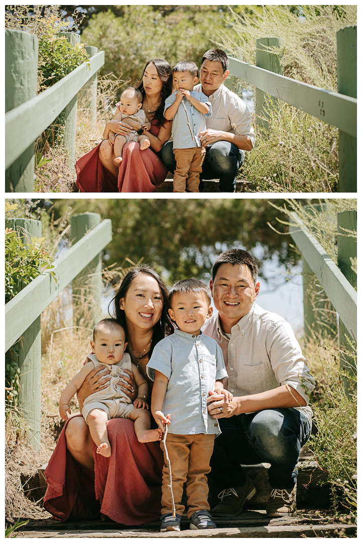 Family Photos at Hopkins Wilderness Park in Redondo Beach, Los Angeles, California