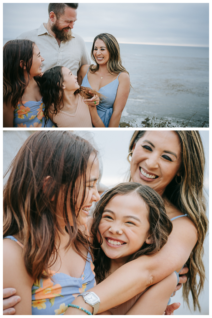 Family Photos at Buffalo Cove, Palos Verdes, Los Angeles, California