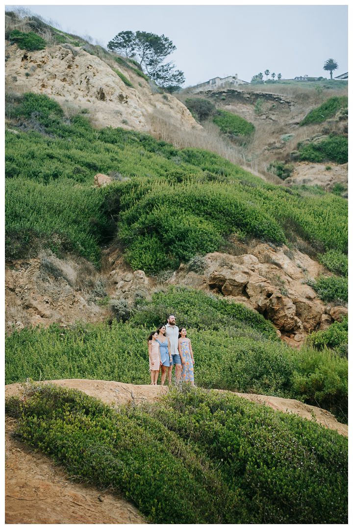 Family Photos at Buffalo Cove, Palos Verdes, Los Angeles, California