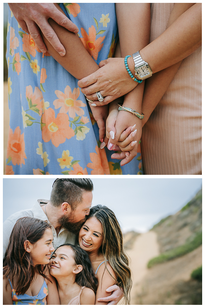 Family Photos at Buffalo Cove, Palos Verdes, Los Angeles, California