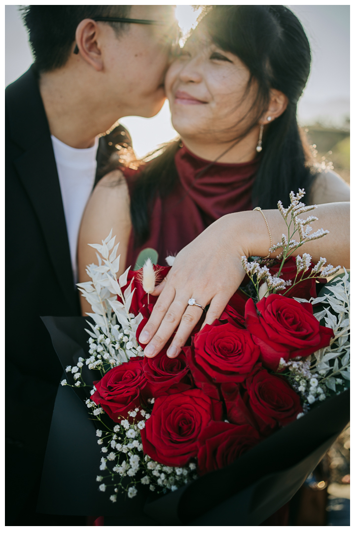 Surprise Proposal at The Point at the Bluff, Pacific Palisades, Los Angeles