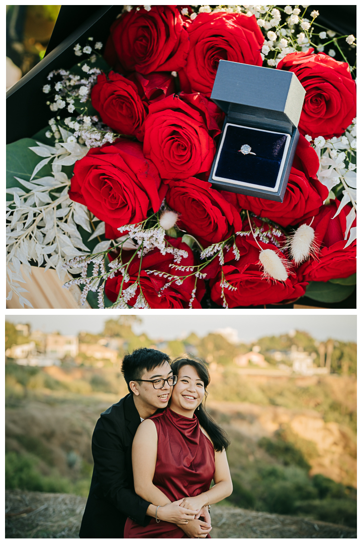 Surprise Proposal at The Point at the Bluff, Pacific Palisades, Los Angeles