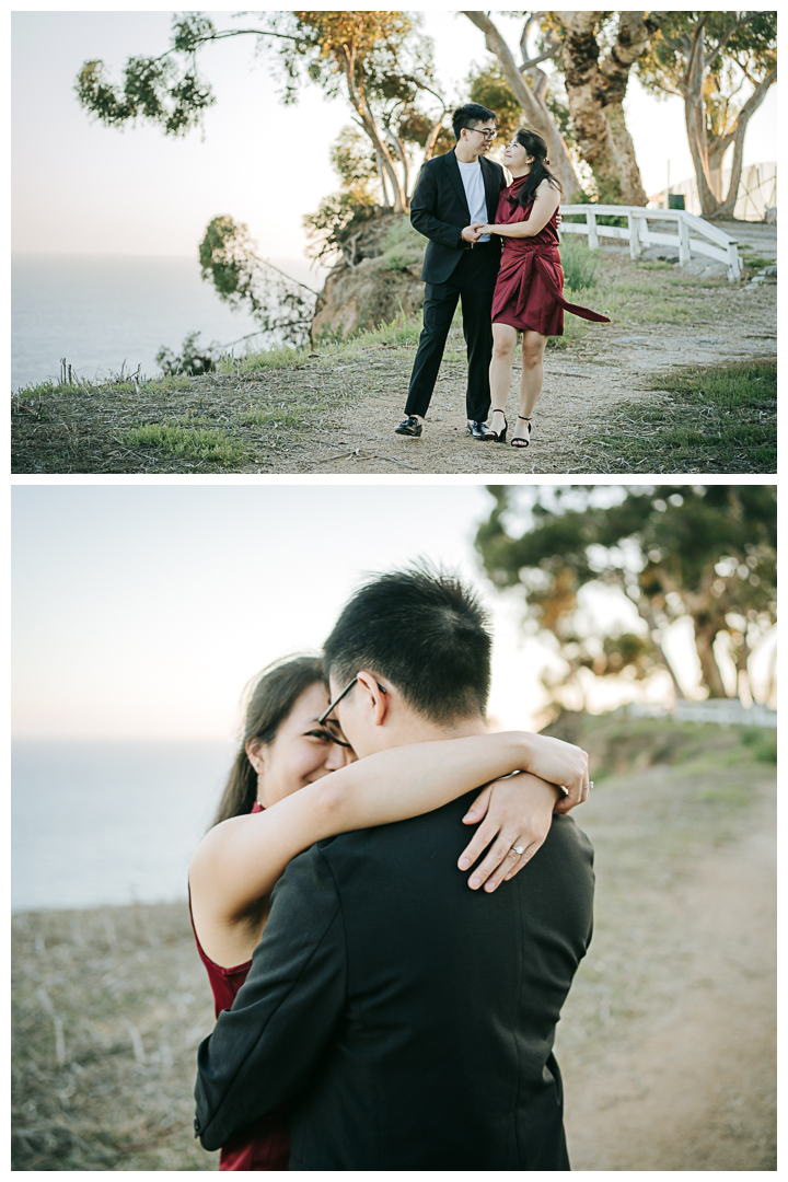 Surprise Proposal at The Point at the Bluff, Pacific Palisades, Los Angeles