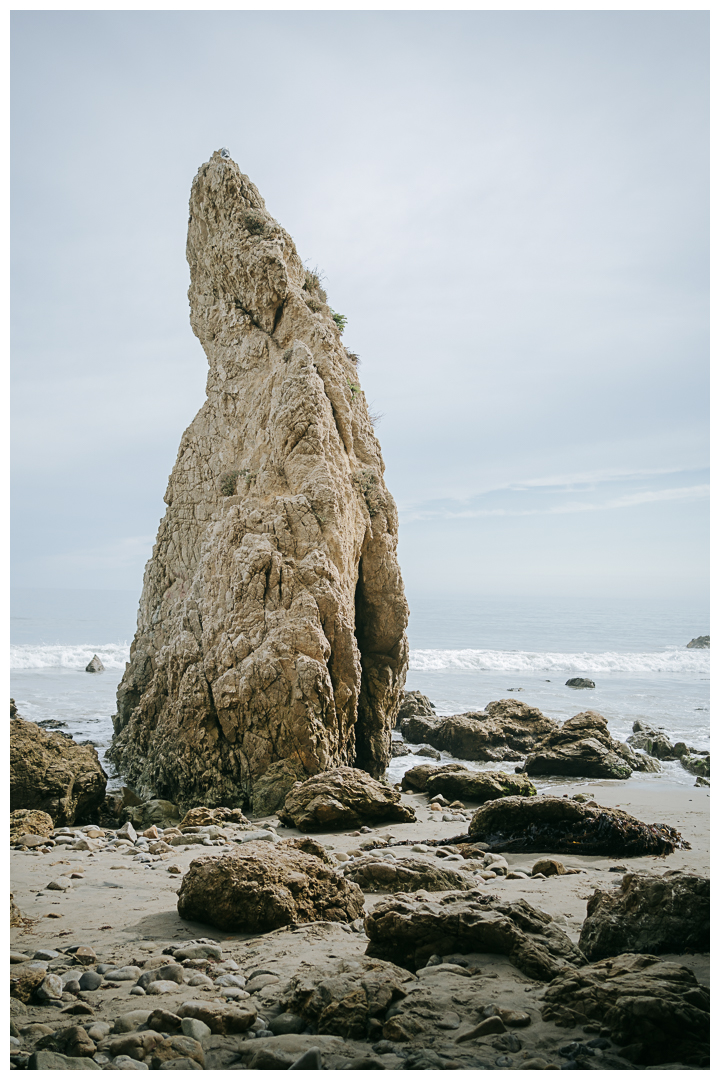 Surprise Proposal at El Matador State Beach, Malibu, Los Angeles, California