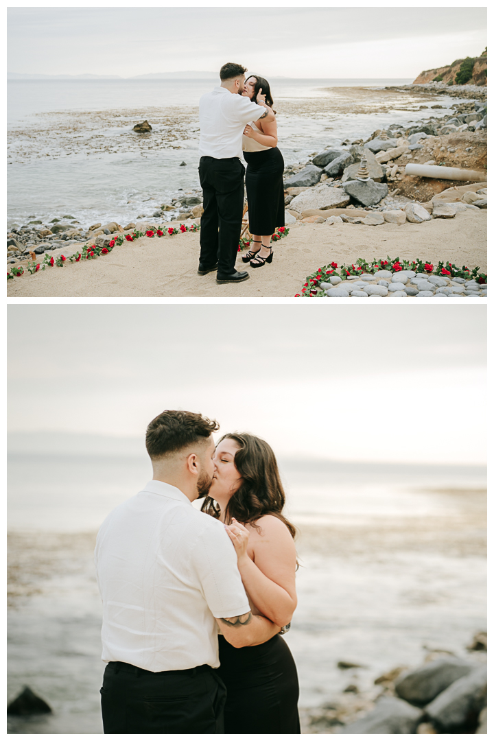 Surprise Proposal at Terranea Resort and Beach, Palos Verdes, Los Angeles, California