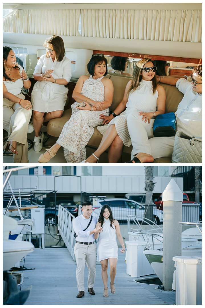 Surprise Proposal at Marina Del Rey, Los Angeles, California