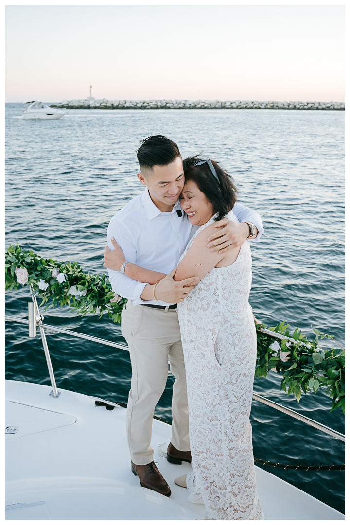 Surprise Proposal at Marina Del Rey, Los Angeles, California