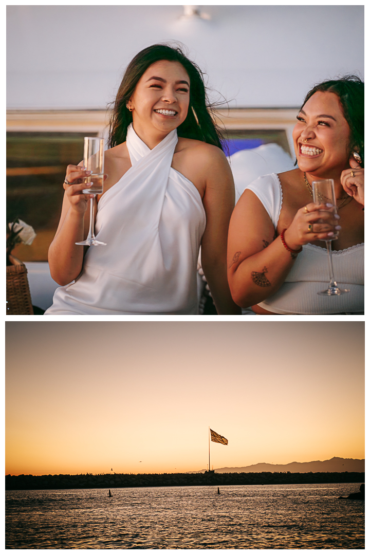 Surprise Proposal at Marina Del Rey, Los Angeles, California