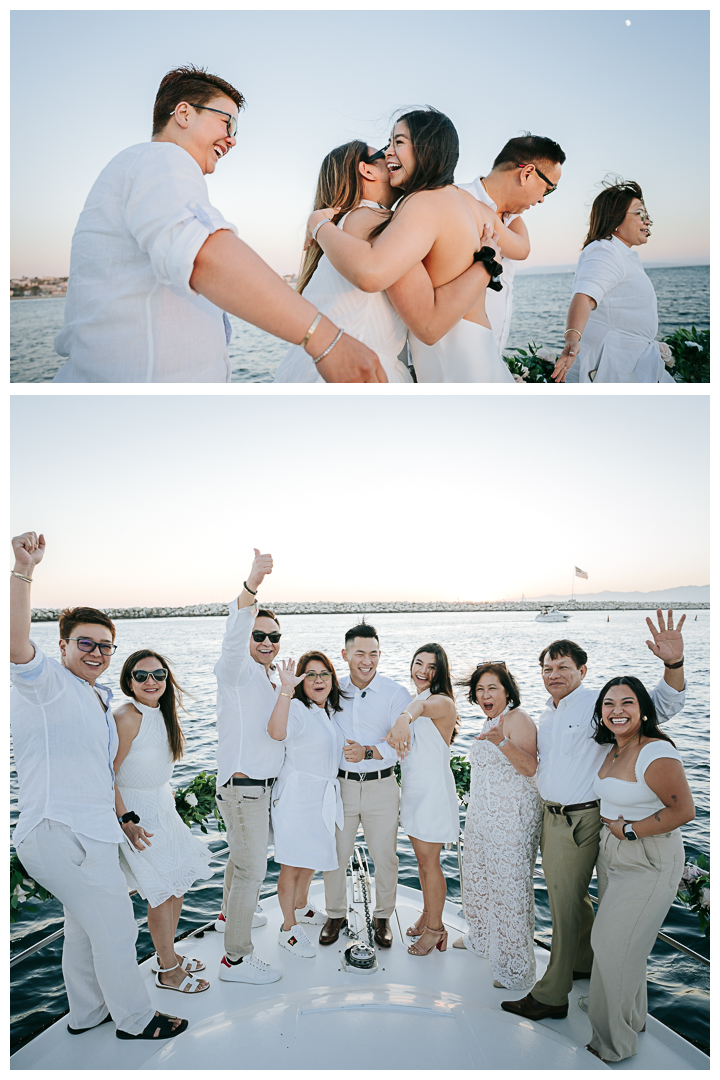 Surprise Proposal at Marina Del Rey, Los Angeles, California