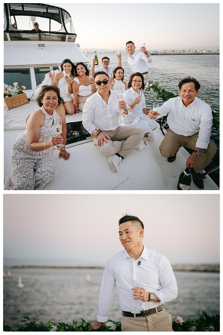 Surprise Proposal at Marina Del Rey, Los Angeles, California