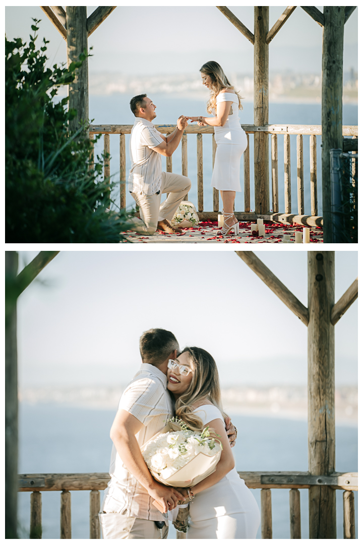 Surprise Proposal at RAT Beach, Palos Verdes, Los Angeles, California